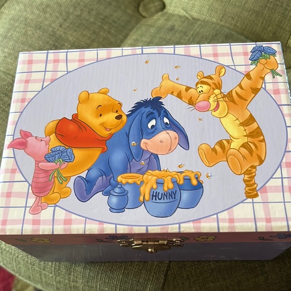 Disney Other - Vintage Kreisler Disney Winnie The Pooh jewelry Music Box.